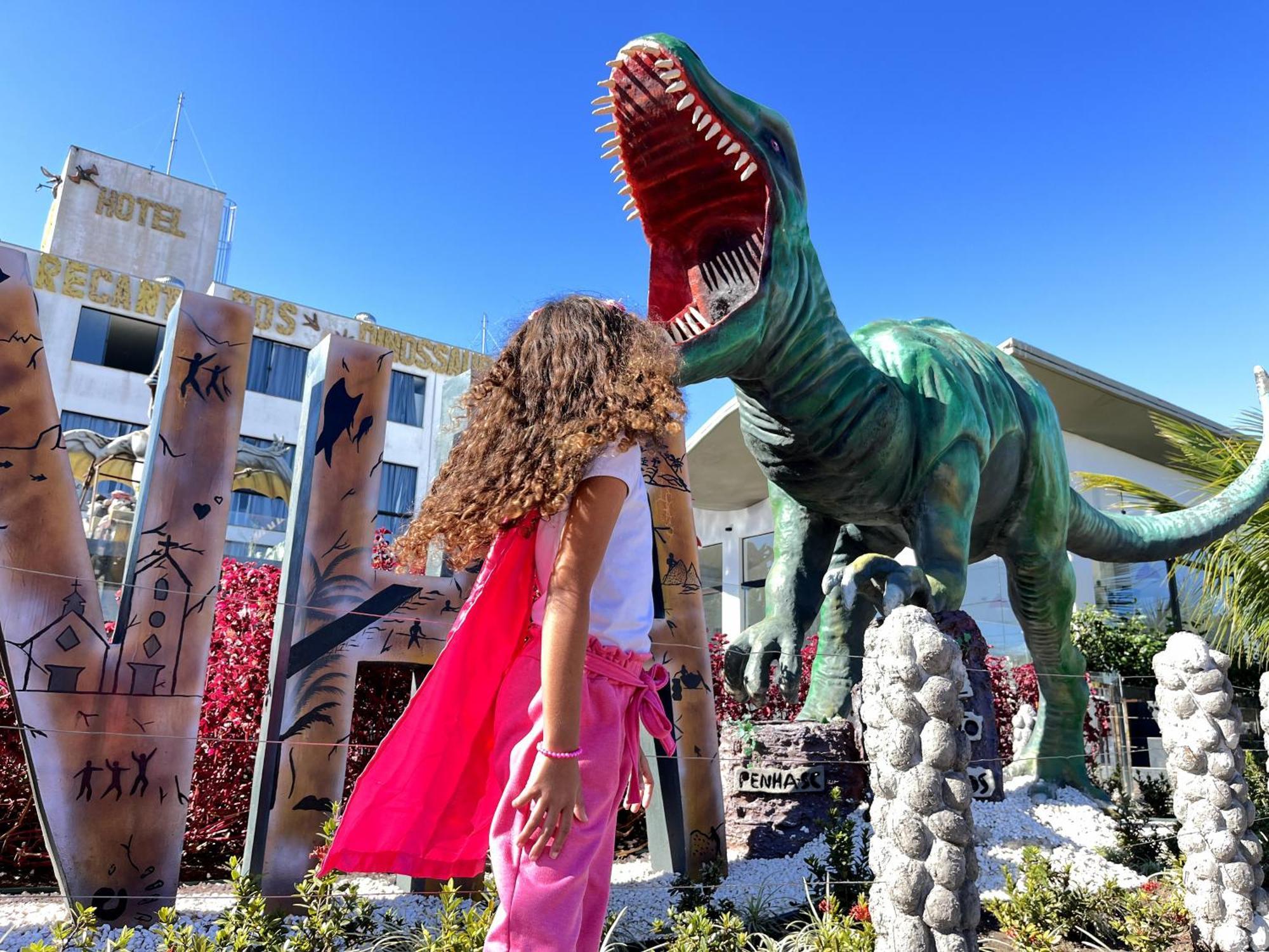Hotel Recanto Dos Dinossauros Penha  Eksteriør billede