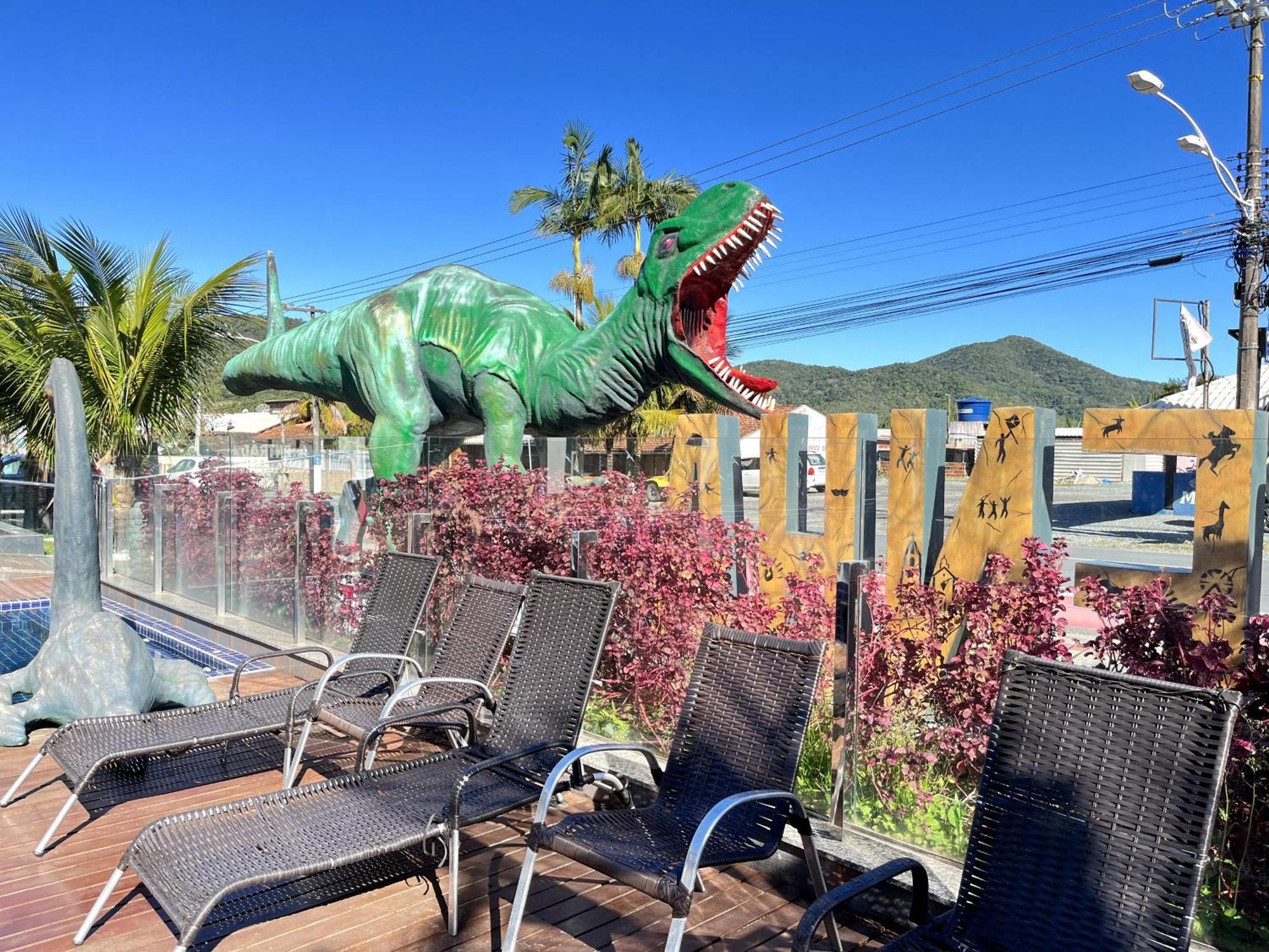 Hotel Recanto Dos Dinossauros Penha  Eksteriør billede