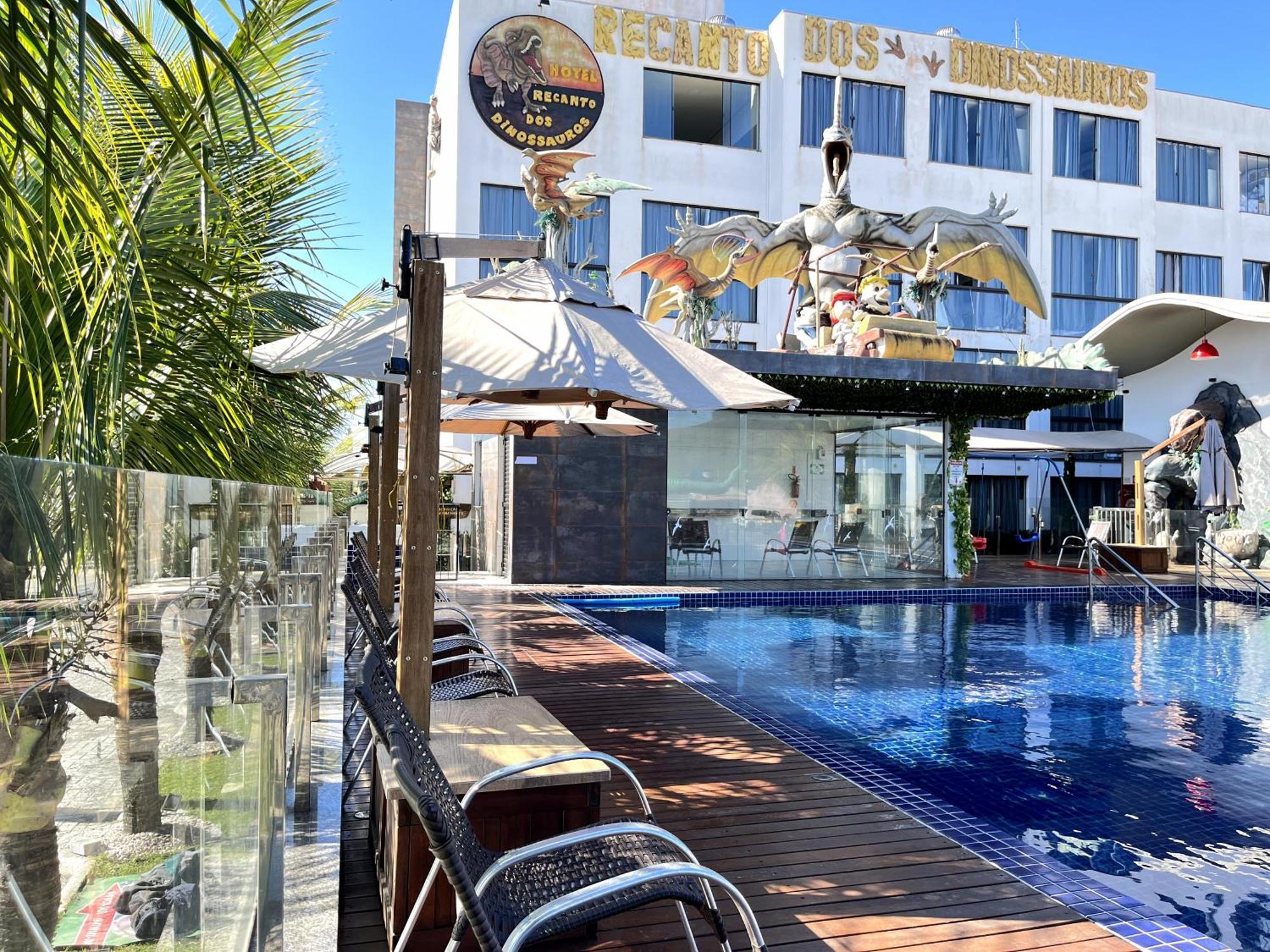 Hotel Recanto Dos Dinossauros Penha  Eksteriør billede