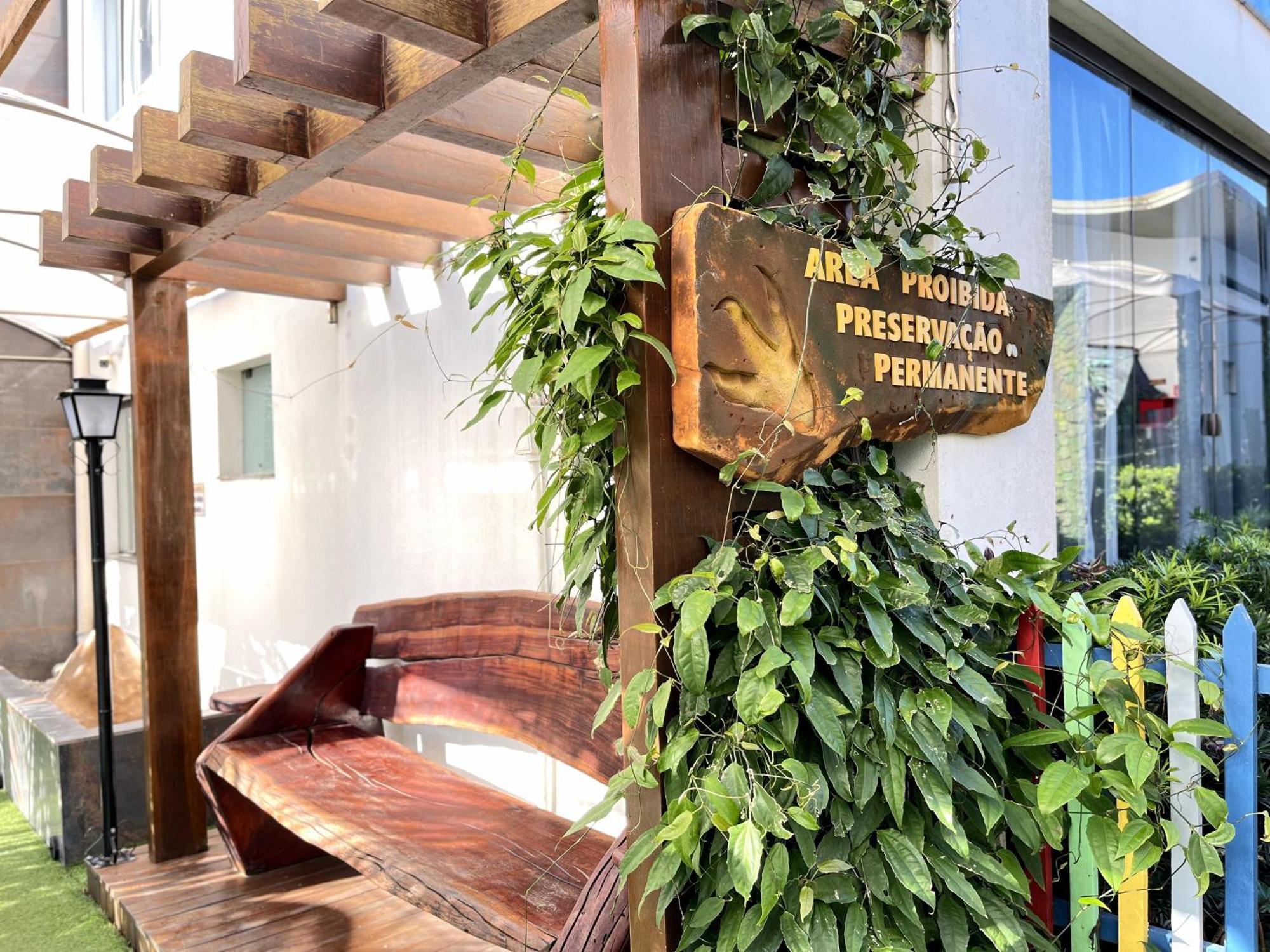 Hotel Recanto Dos Dinossauros Penha  Eksteriør billede