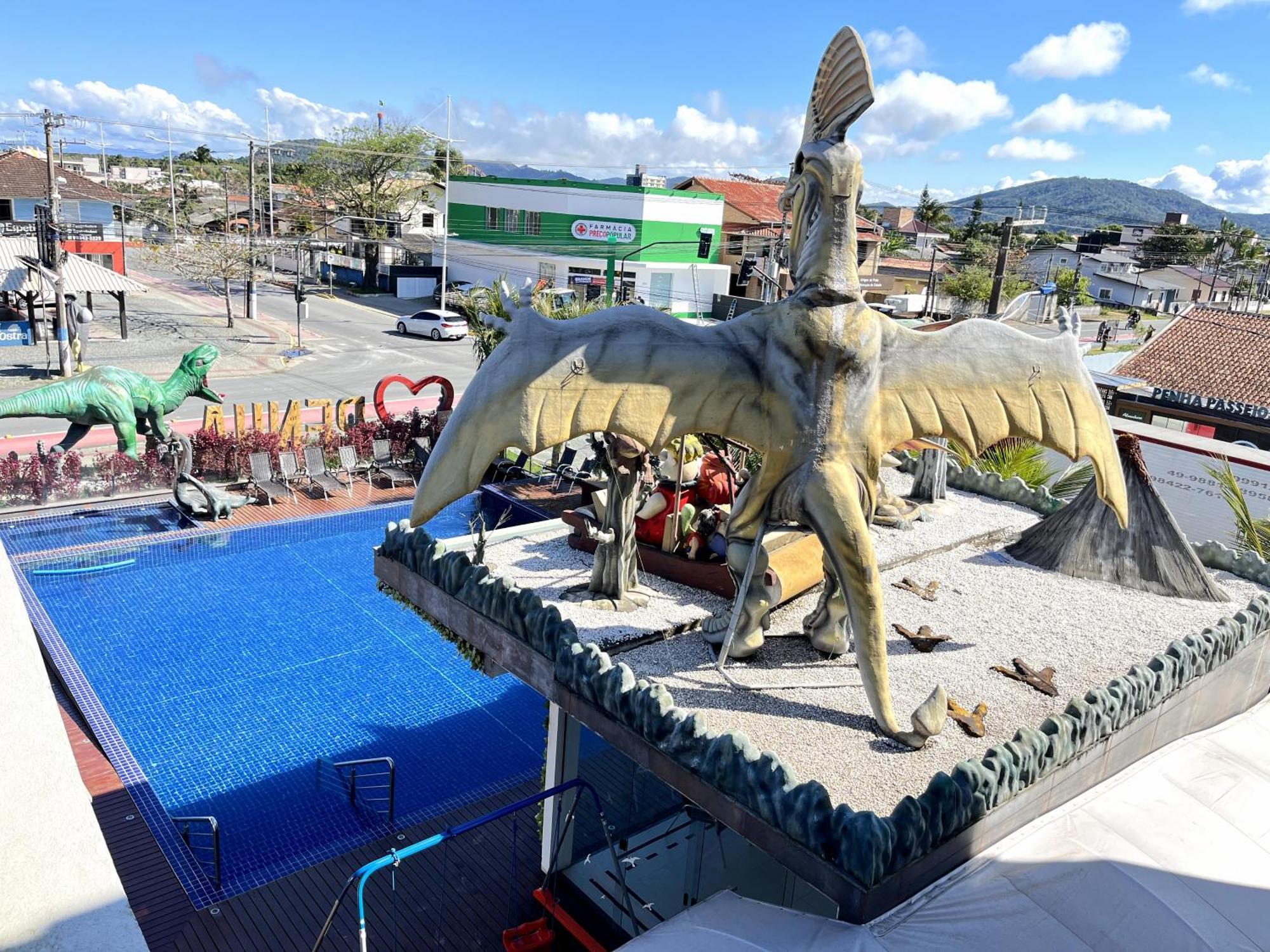 Hotel Recanto Dos Dinossauros Penha  Eksteriør billede
