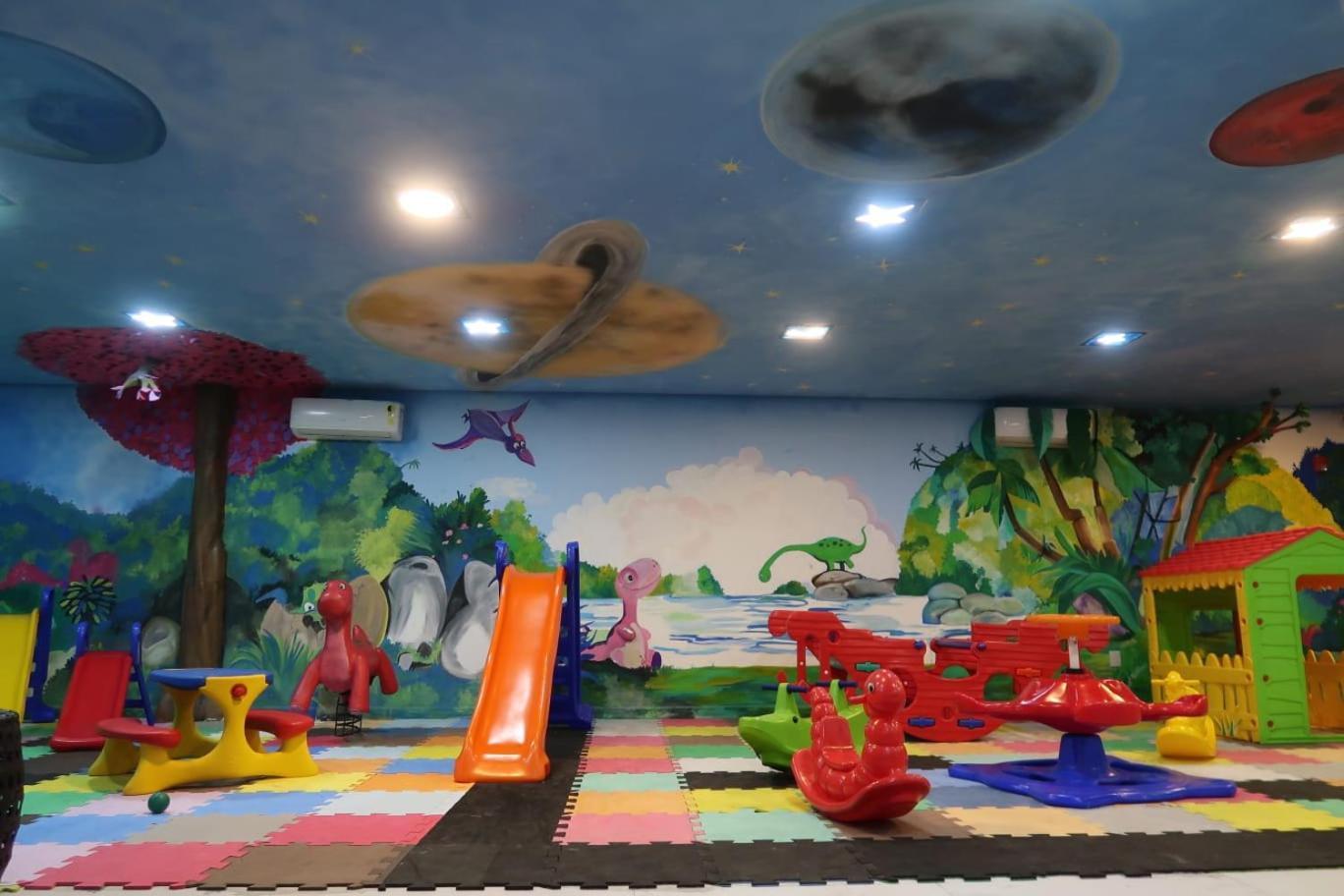Hotel Recanto Dos Dinossauros Penha  Eksteriør billede