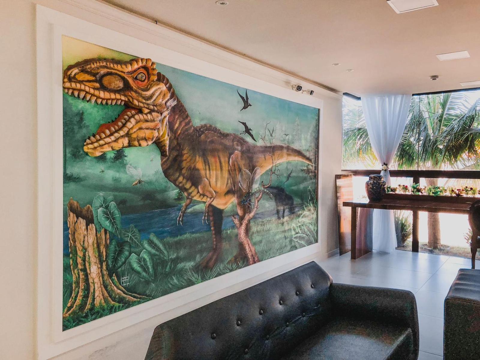 Hotel Recanto Dos Dinossauros Penha  Eksteriør billede