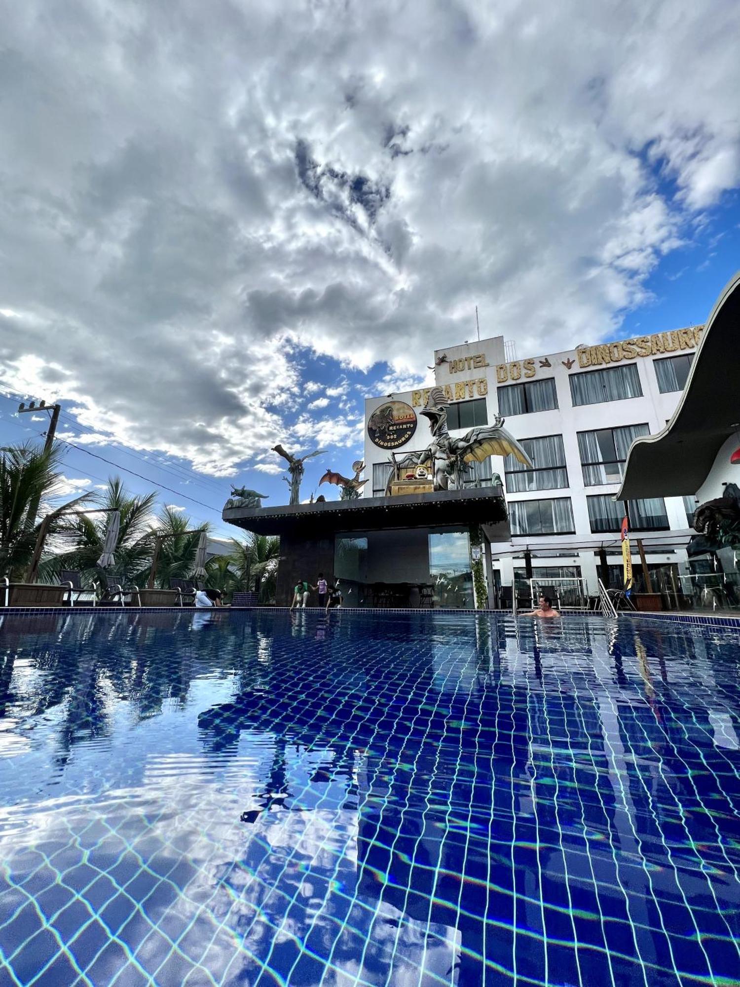 Hotel Recanto Dos Dinossauros Penha  Eksteriør billede