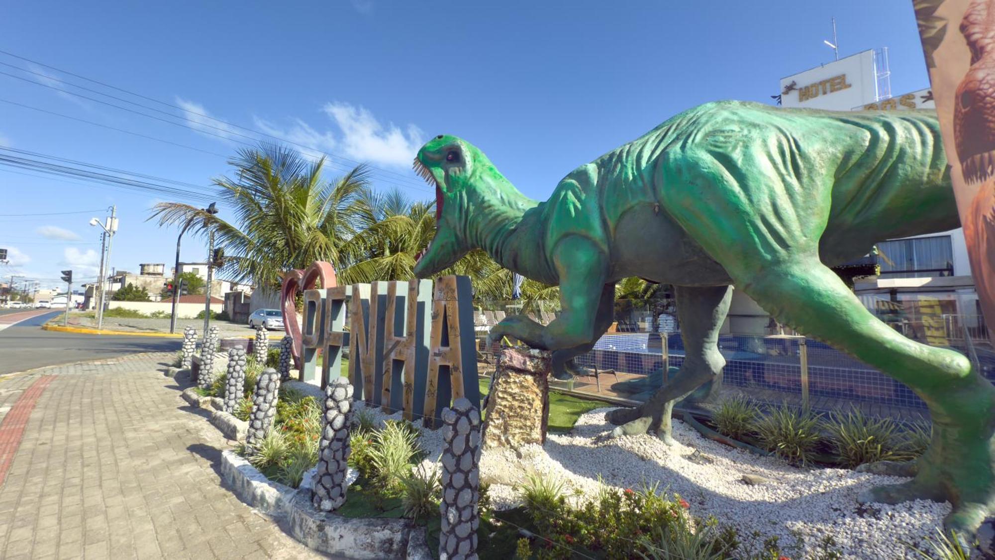 Hotel Recanto Dos Dinossauros Penha  Eksteriør billede