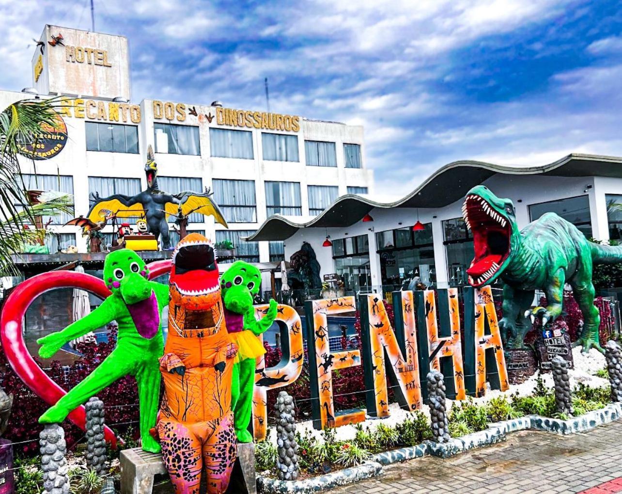 Hotel Recanto Dos Dinossauros Penha  Eksteriør billede